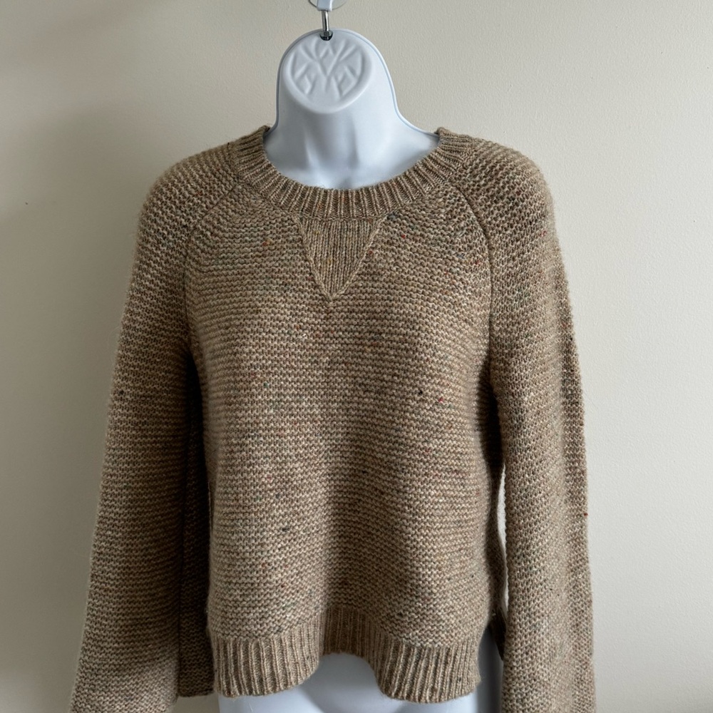 Madewell Oatmeal w/ Confetti Pullover Sweater Size XXS